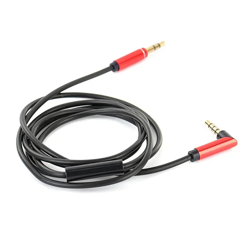 Aux Cable Speaker Wire 3.5mm Jack Audio Cable for Car Headphone Adapter Male Jack To Jack 3.5 Mm Cord for Samsung Xiaomi Qme