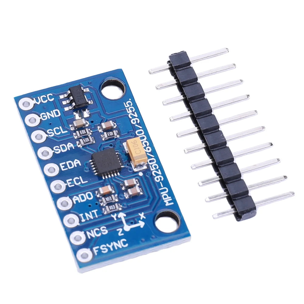 MPU6500 6-Axis Gyroscope Accelerometer Sensor Module Replace MPU6050 GY-6500 Gyro Accelerometer DIY Kit With Pins for Arduino Qme