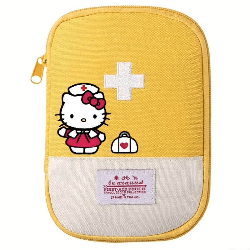 1 Portable First Aid Bag Storage Outdoor Camping Hiking Home School Qme yellow