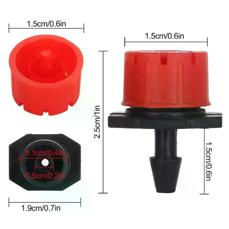 Keep Your Garden Thriving - Precision Watering Emitters - Perfect for Automating Care for Your Balcony Plants & Vegetable Patch Qme