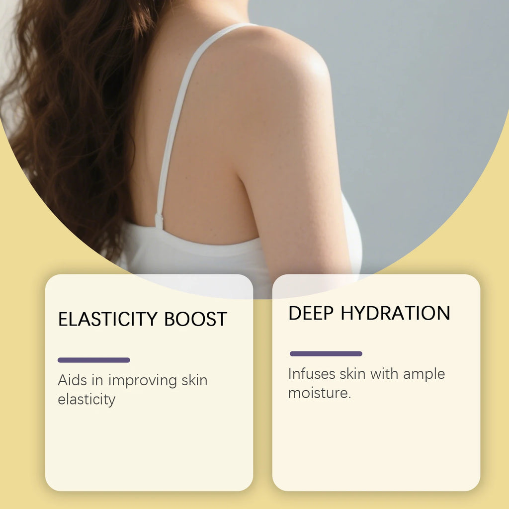 OceAura Beeswax Body Serum Botanical Plant Extract Nourishing Deep Hydration Skin Elasticity Boosting Lightweight Smoothing Body Qme