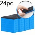 Mini Plated Sponge Applicator Pads - Non-Scratch Soft Polyurethane+ Paint Polish & Wax for Car Detailing, Paint, Qme 24pcs