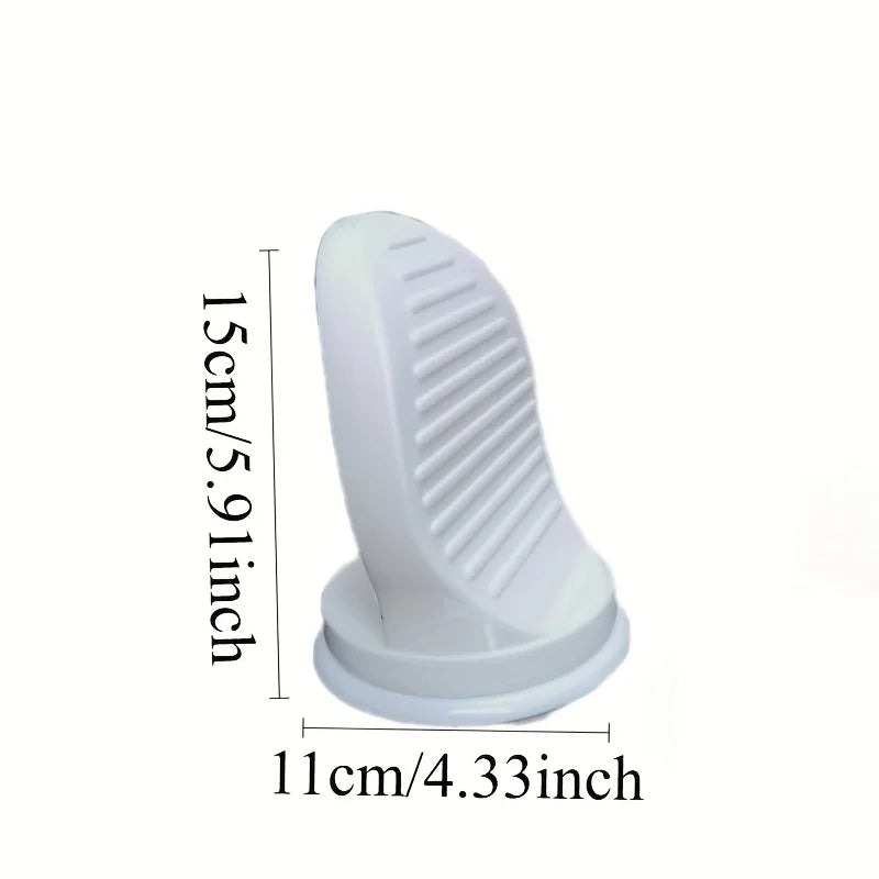 1 Shower Tripod, Wall Mounted Footstool, Bathroom Shower Pedal, Plastic Shower Pedal with Suction Cup, Bathroom Accessories Qme