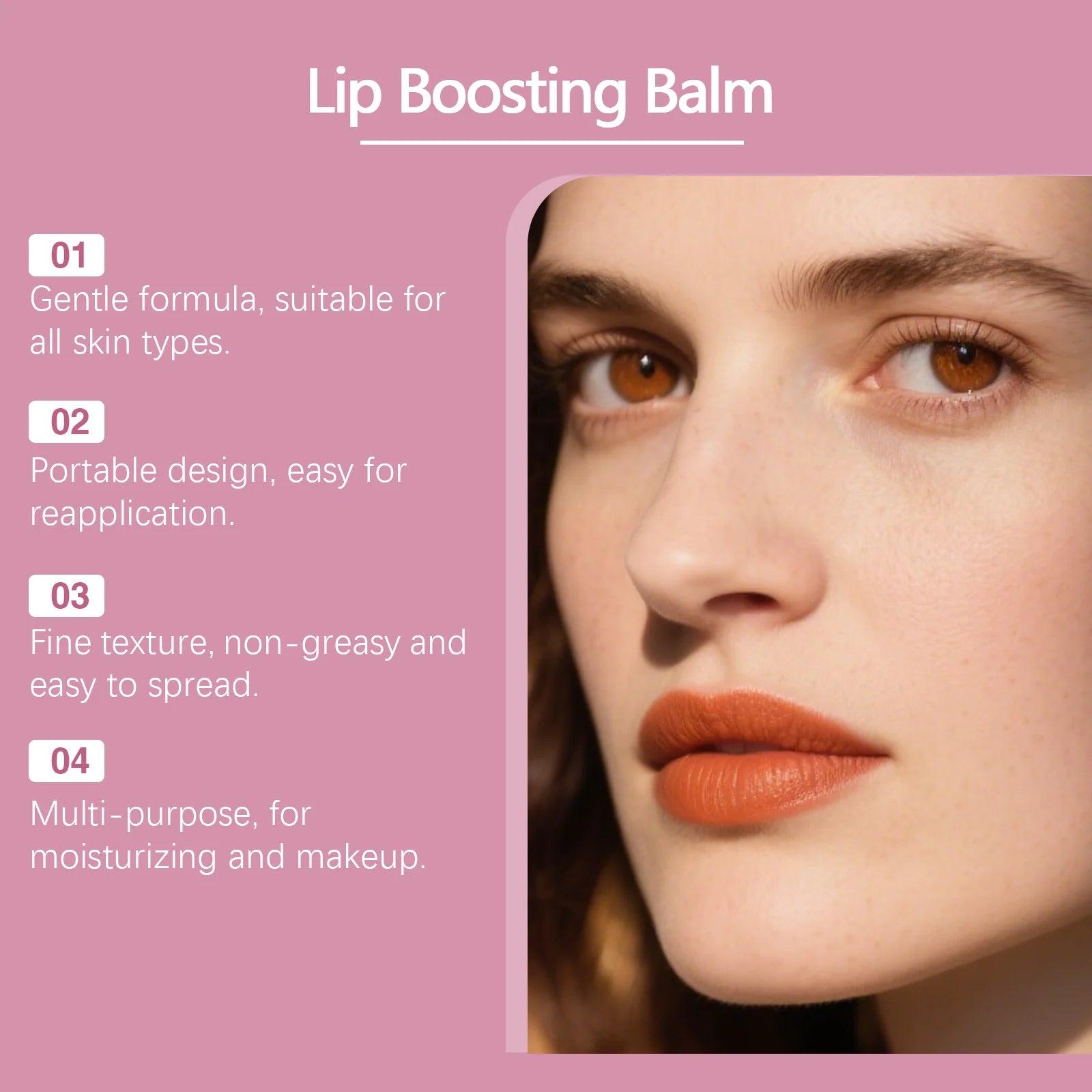 Plumpify Lip Boosting Balm Moisturizing Plumping Sexy Lip Care Fade Lip Lines Nourishing Repair Lip Care Makeup Cosmetics Qme