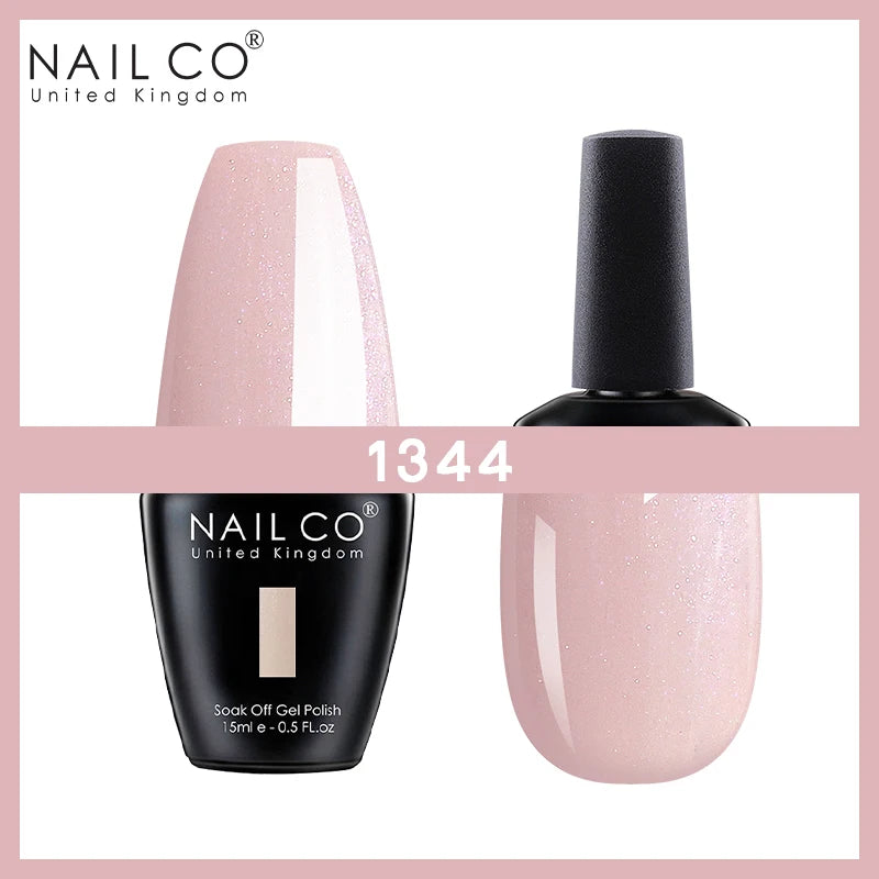 NAILCO Nude Nails Gel Nail Polish UV LED Semi-permant Varnish Hybrid