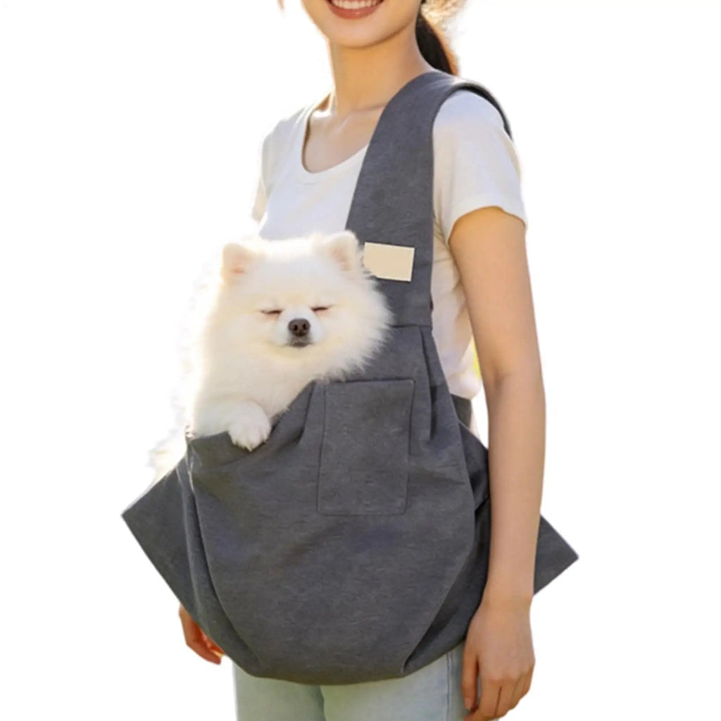 Pet Carrier Bag Breathable Portable Lightweight Carrying Sling Travel Qme