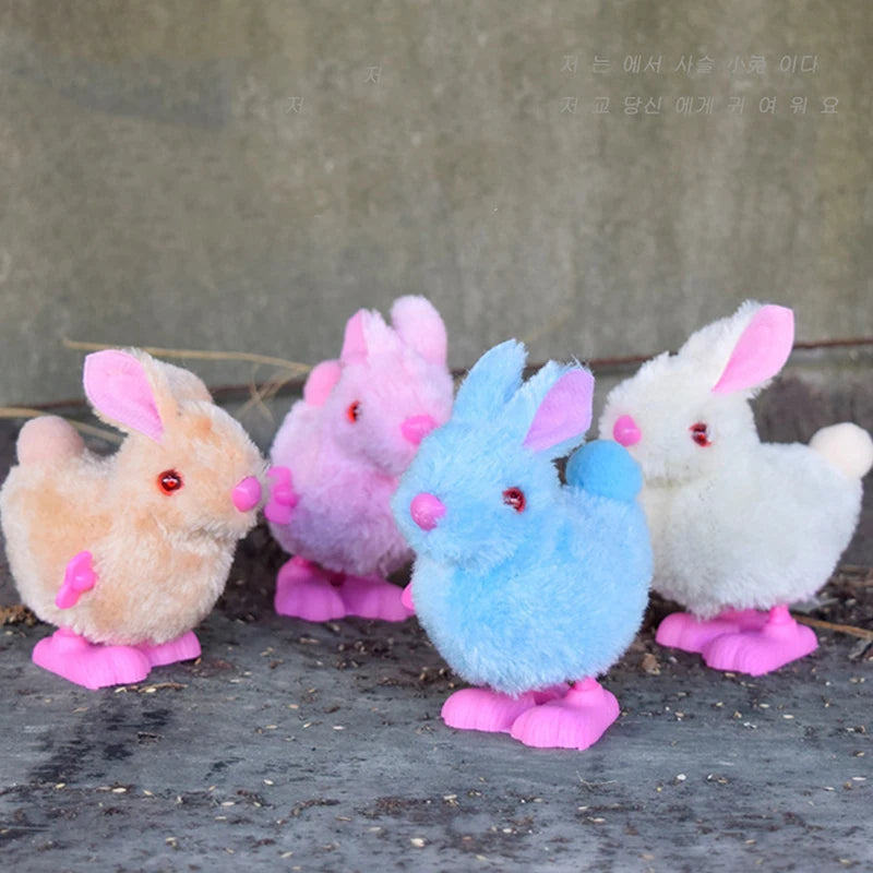 Clockwork Cat Interative Playing Toy Wind Up Chick Kitten Supplies Qme random color