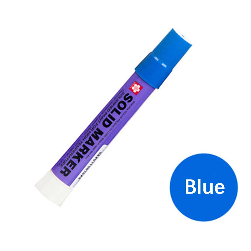 Sakura Solid Paint Pen Japan XSC Industrial Tire Marker Metal Use Qme A5