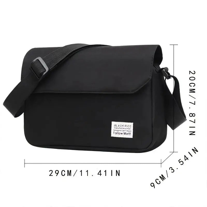 Men's Small Bag Shoulder Trendy Diagonal Backpack Chest Lightweight Qme