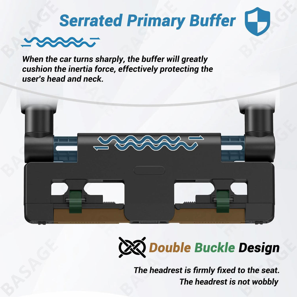 Car Seat Headrest Pillow Travel Rest Sleeping Headrest Support Solution Car Accessories Interior U Shaped Pillow For Kids Qme
