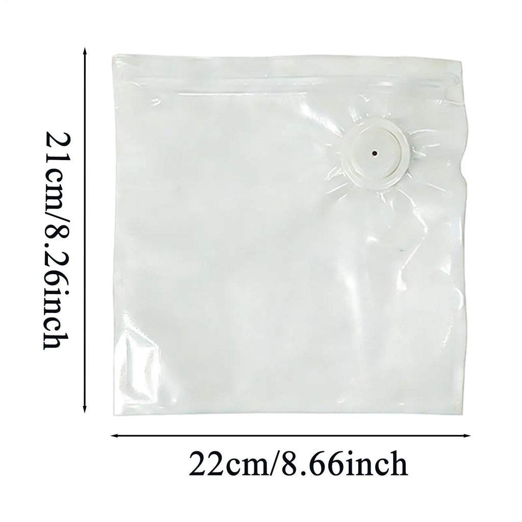 Vacuum Storage Bags For Food Leak Proof Double Zipper Container Sous Vide Vacuum Food Bags For Meat Chicken Seafood Vegetables Qme