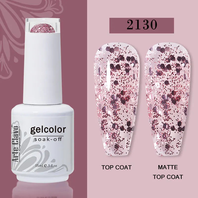 Arte Clavo Red Series Nail Polish Party Colors Gel Varnishes All