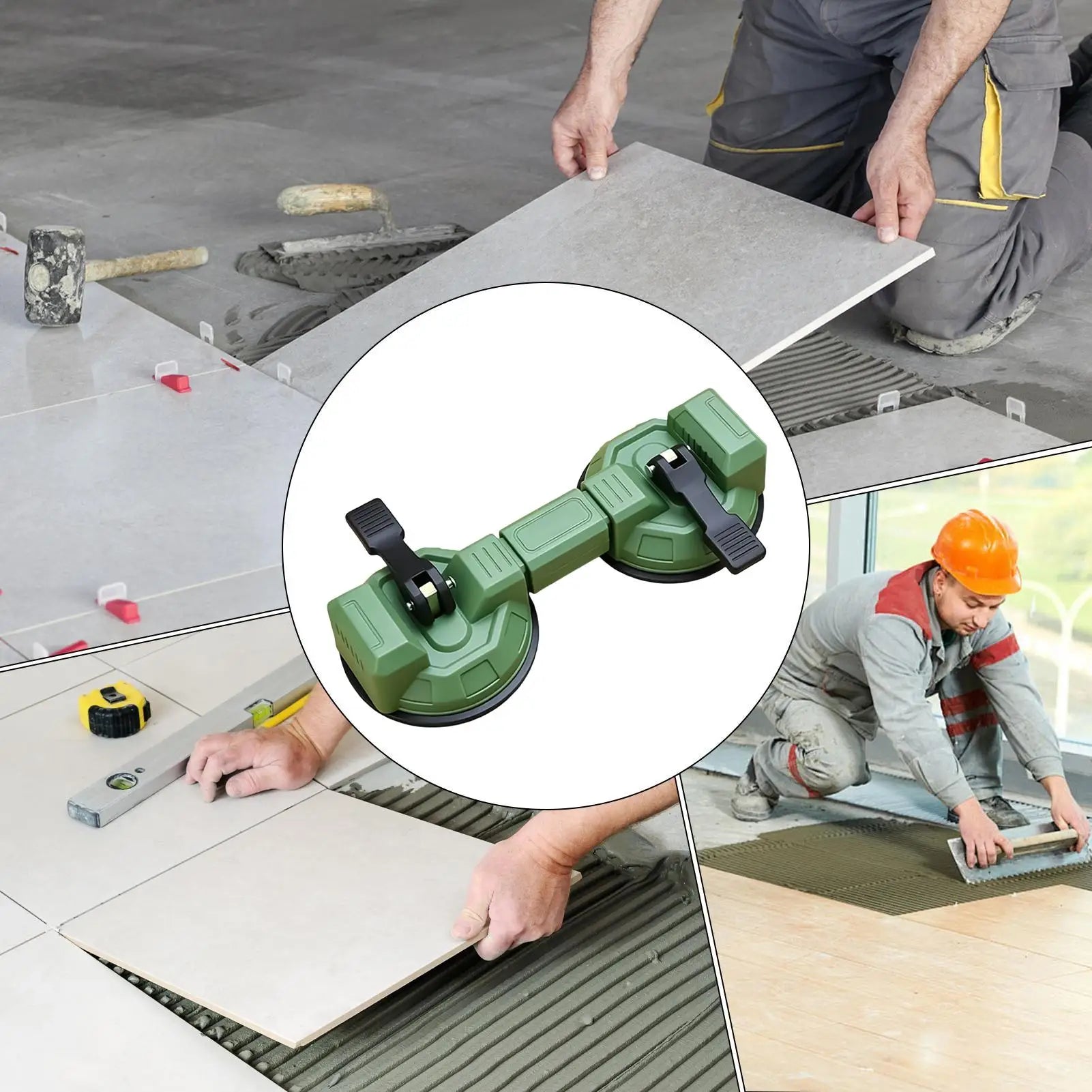 Floor Gap Fixer Tool Adjustable Heavy-duty Rotating Puller Wood Qme