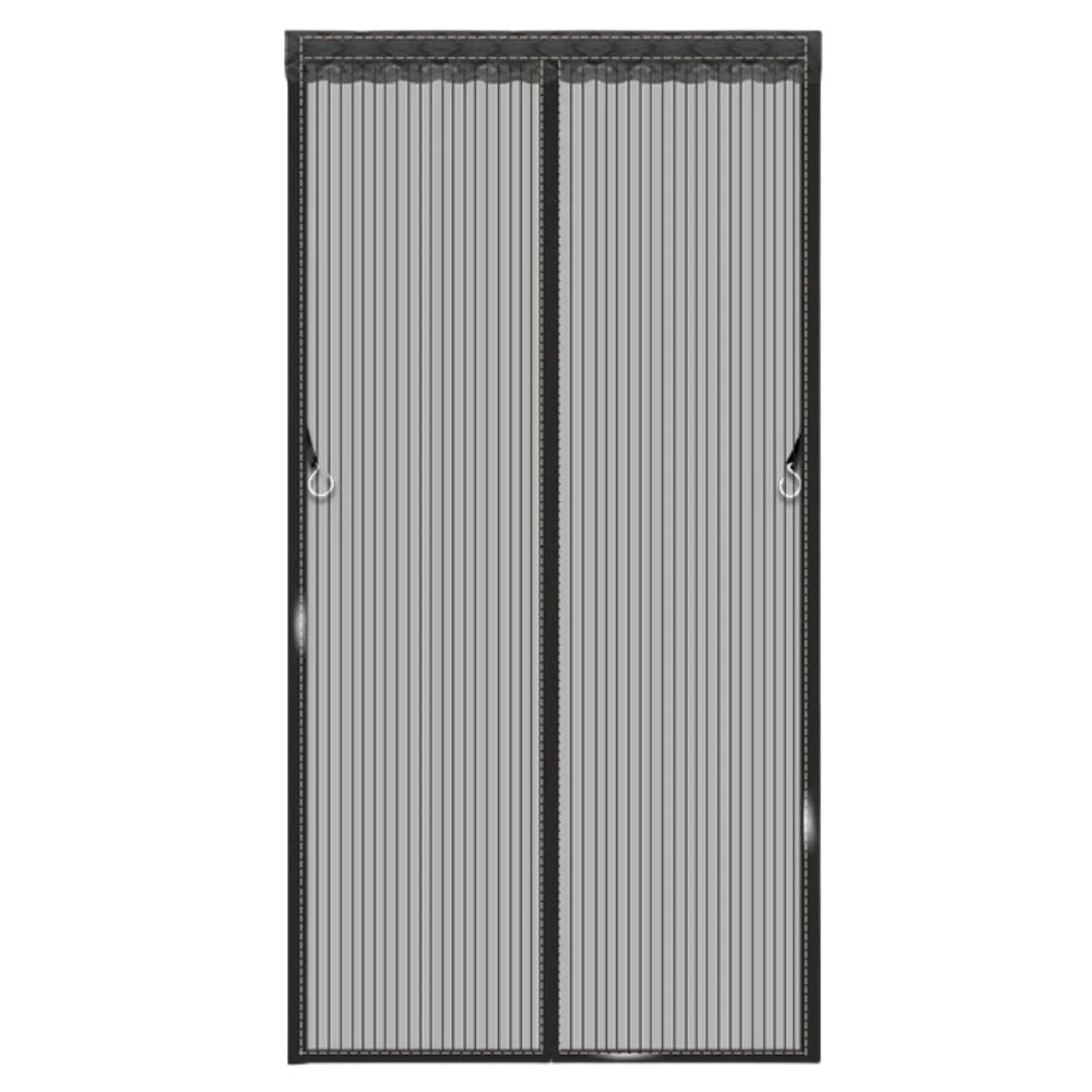 Magnetic Screen Door Net Anti Mosquito Household Ventilation Curtain Magnetic Net Automatic Closing Mesh For Kitchen Living Room Qme Black 100 x 210cm