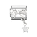Fashion Starfish Shell Whale Pendant Series Women Men Charm Link Fit 9mm Stainless Steel Italian Bracelet Making DIY Jewelrys Qme Style 23