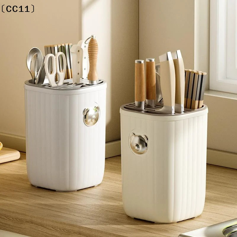 Kitchen Multifunctional Tool Holder Countertop Storage Rack Household Qme