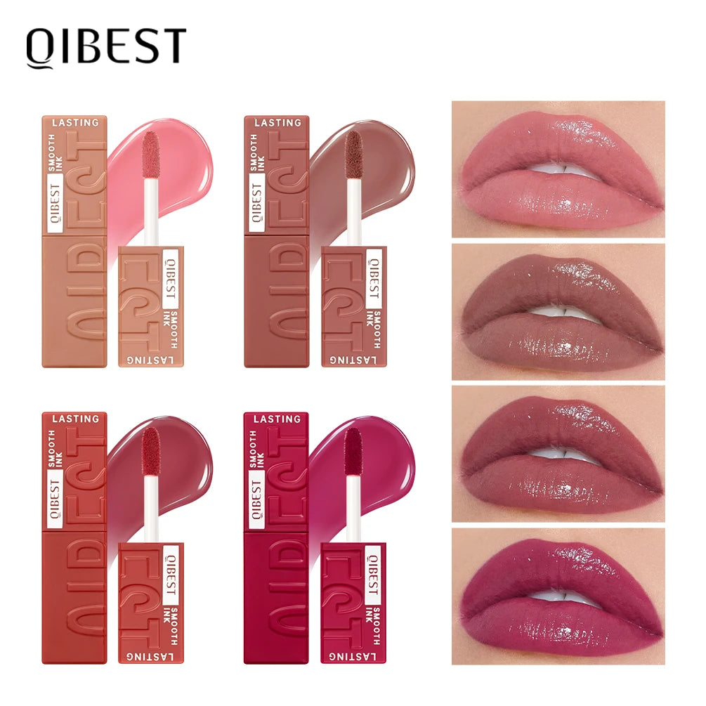 8 Colors Crystal Mirror Watery Lipgloss Waterproof Moisturizing Glossy Lip Glaze Makeup Sexy Red Purple Lip Gloss Tint Cosmetics Qme