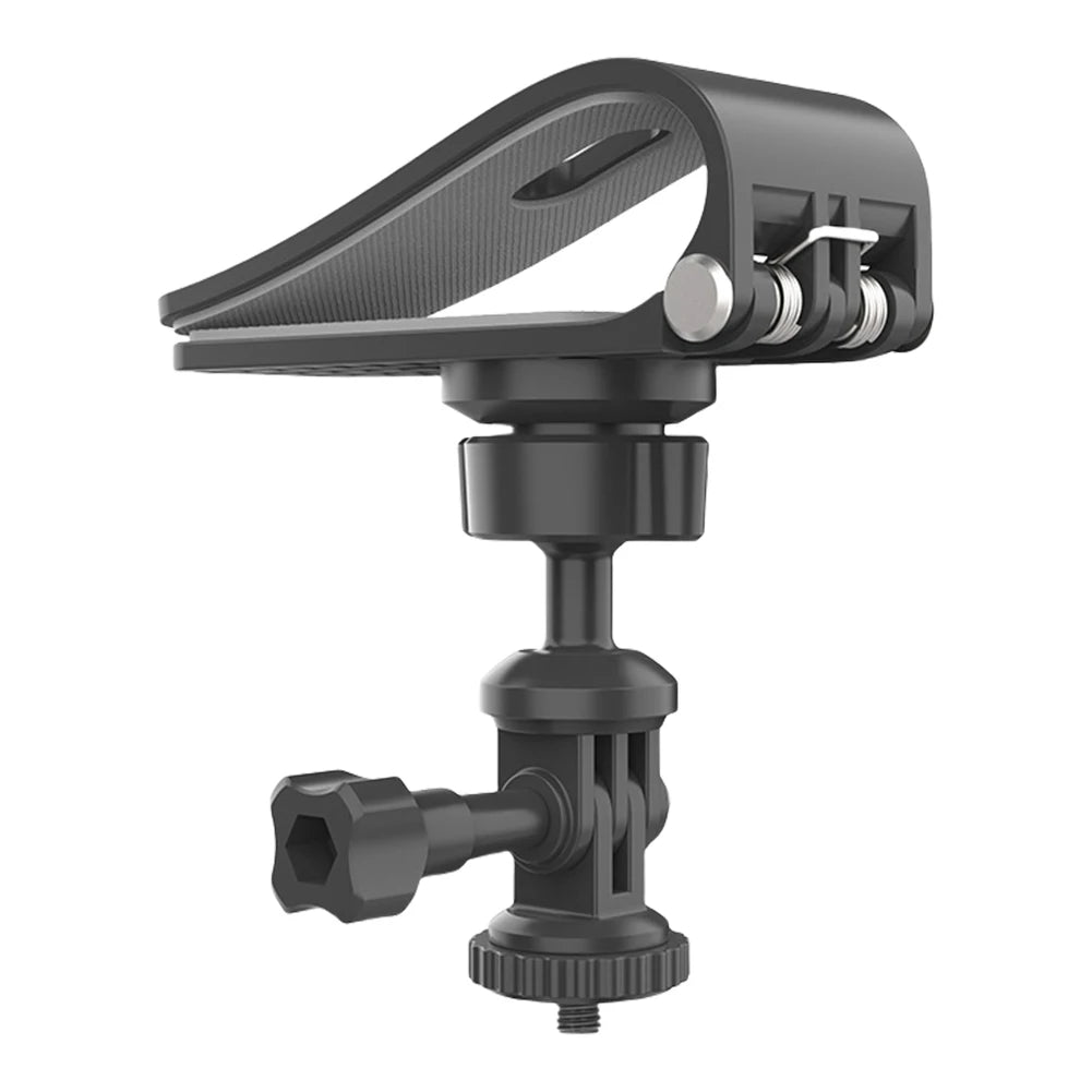 Car Sun Visor Holder 360 Rotation Adjustment Car Sun Visor Camera Mount 1/4 Inch for Osmo Pocket 3 Action 4 Insta360 X3 Qme Type A-1PC