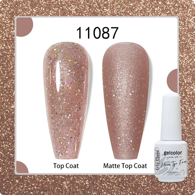 Arte Clavo HEMA TPO White Bottle 180 Colors Series Semi-permanent Gel Qme