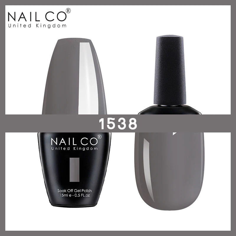 NAILCO Nude Nails Gel Nail Polish UV LED Semi-permant Varnish Hybrid
