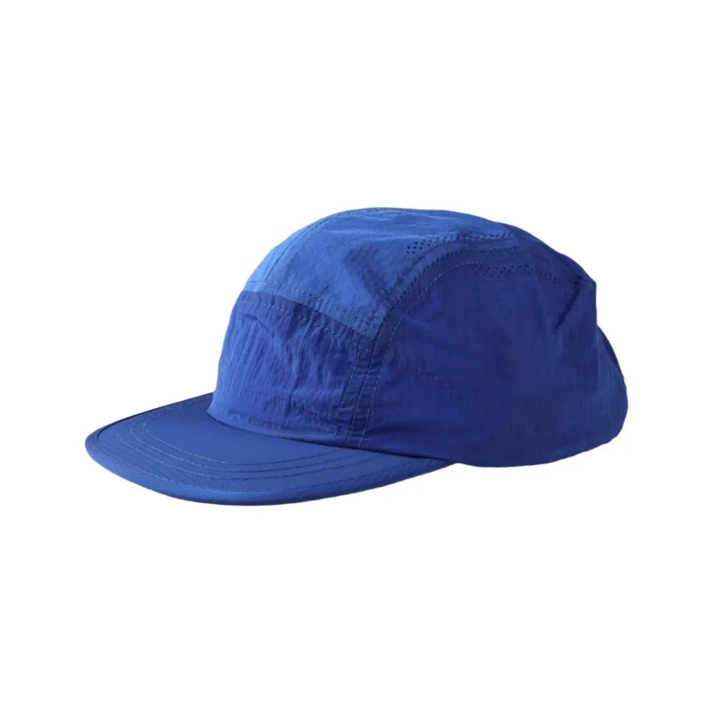 Casual Matching Baseball Cap Quick-drying Flat-brimmed Men's Summer Qme Blue