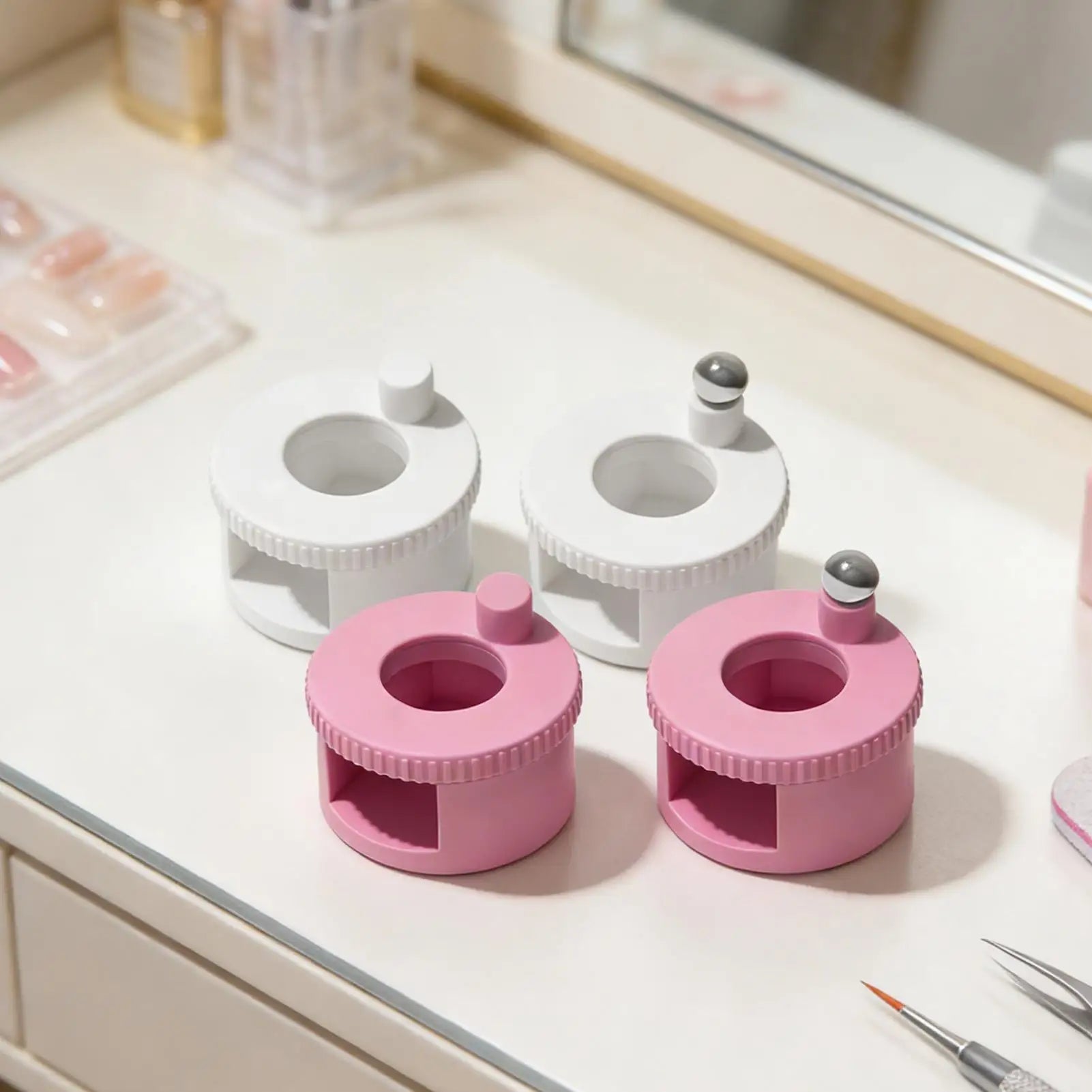 NEW Magnets For Nails Rotating Manicure Art Tool Nail Gel Magnetic Tool For Women Girls Beginners Home Salon Qme