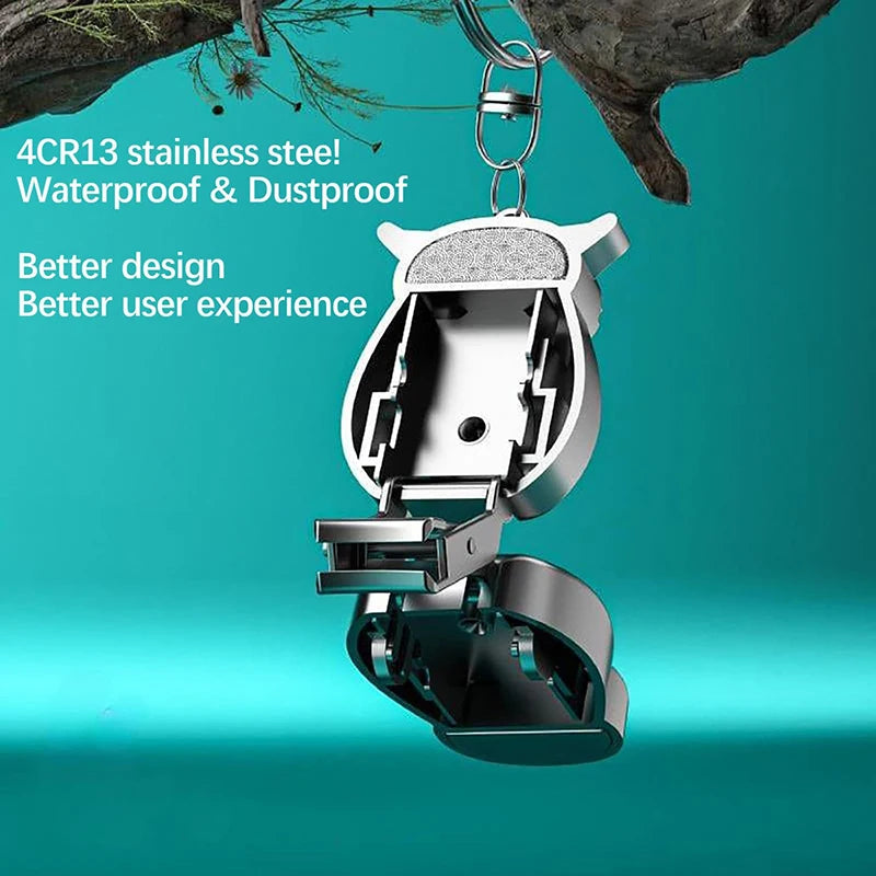 Keychain Hanging Decoration Anti Splash Nail Knife Household Mini Qme