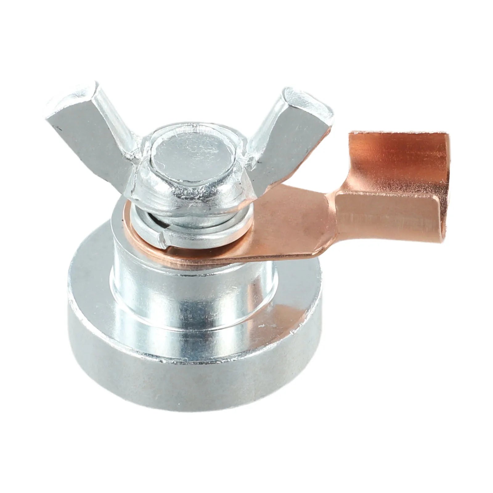 Magnetic Welding Ground Clamp Tool, Portable Magnet Welder Grounding Support For Smooth Or Curved Metal Surfaces Qme