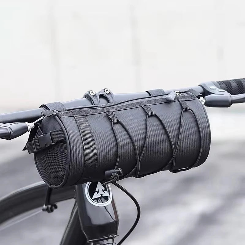 Bike Front Bag Bicycle Bag Storage Outside Multifunction Riding Bag Mountain Bike Front Bag Bicycle Accessories Qme Black M