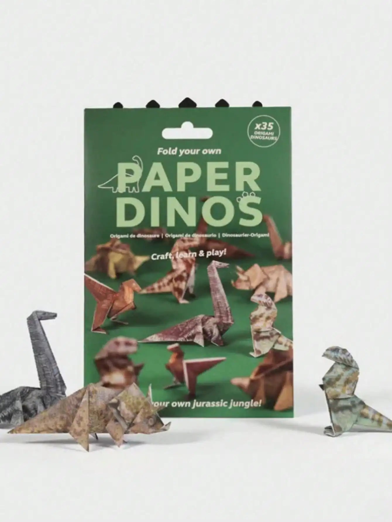 Geometric Origami Cats Dogs Animals DIY 3D Qme 50 Dinosaurs