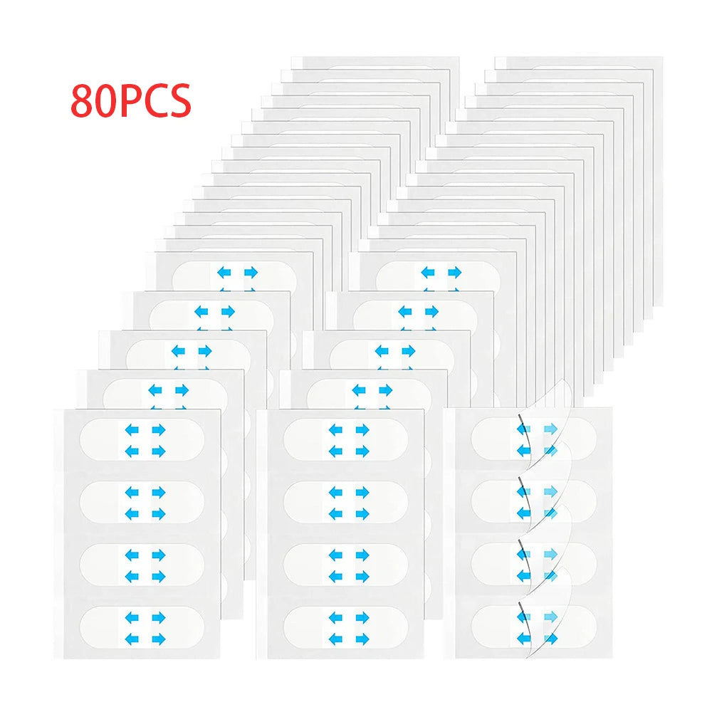 40- V-shape Face Wrinkle Sagging Skin Adhesive Tape Lifting Stickers Qme 80PCS China Mainland