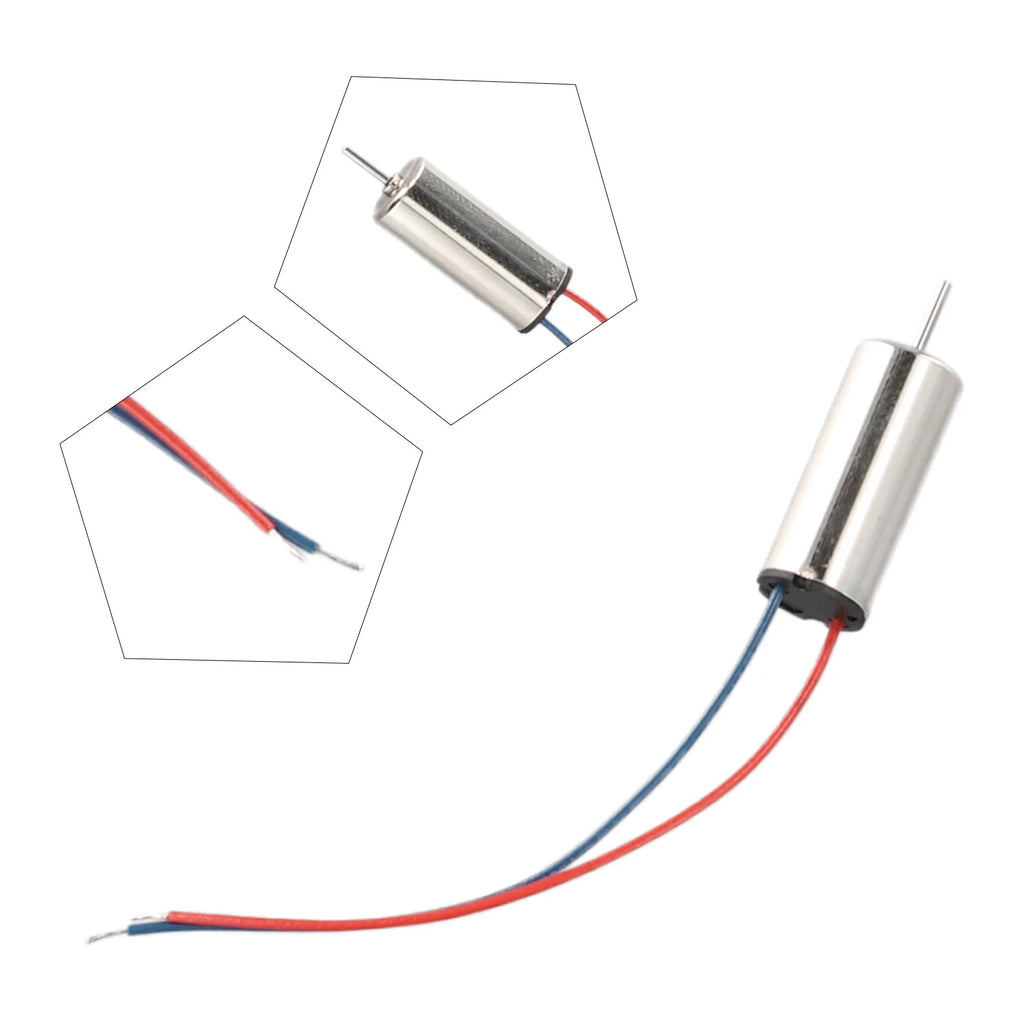DC3.7V Hollow Cup Motor 40000-50000rpm 612/614/716 Mini Coreless Electric Motor For RC HM Coreless Motor Qme