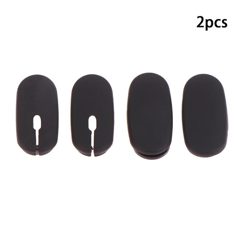 2Pcs Bicycle Derailleur Plug Carbon Frame Brake Cable Stop Rubber Di2 Cable Plug Oval Hole Rubber Stopper. Qme