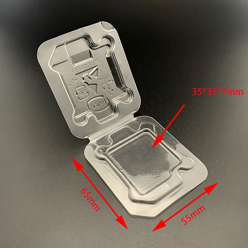CPU Clamshell Tray Box AMD Case Holder Protection 754 905 938 939 AM2 Qme For Intel