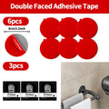 Extra Strong Sticky Adhesive Sticker Pads for Car Dashboard Suction Cup Mounts, Durable Mounting Double-Sided Circle Tape Qme 6pcs 1mm