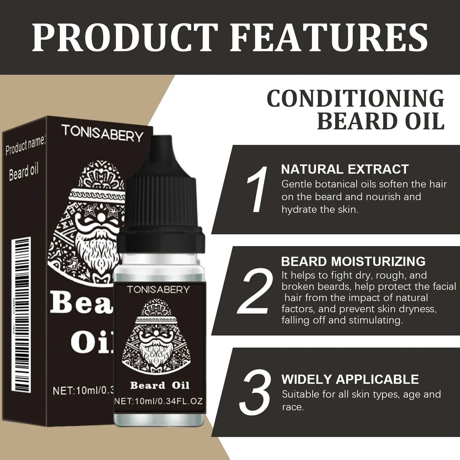 High Quality Fast Beard Growth Serum For Men Promote Beard Regrowth Thicker Longer Fuller Anti Hair Loss Essential Oil Hair Care Qme