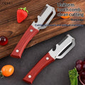 Multifunction Vegetable Peeler Stainless Steel Onion Slicer Fruit Qme Default Title