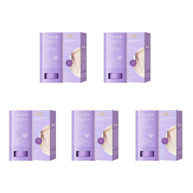 Neck Care Stick Deep Moisturizing Firming Cream Improves Dry Dull Qme 5pcs