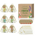6 Sets/Box Wedding Companion Gift Set, Hand Cream Set Lip Balm Set, Love Thank You Card and Love Gauze Bag, Party Gift Distribut Qme 6 sets gift set