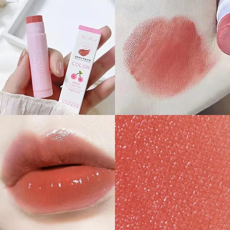 Colored Moisturizing Lip Balm Lipstick Moisturizing ,Moisturizing, Diluting Lip Lines ,Anti-Drying ,Anti-Cracking Lip Balm ﻿ Qme 01