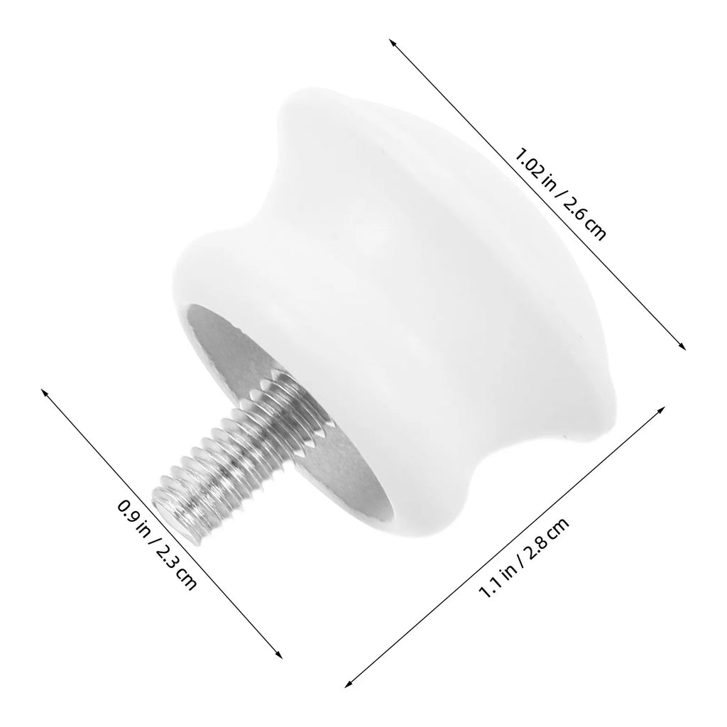 28Mm Diameter Curtain Rod Decorative End Caps Metal Finials Elegant Window Curtain Accessories Modern Style Home Decor Qme