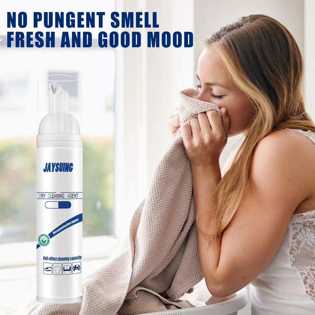Dry Clothing Foam Cleaner Down Jacket Oil Stain Removal Mattress Sofa Decontamination Dry Cleaner Wash Free Clothes Cleaner Foam Qme