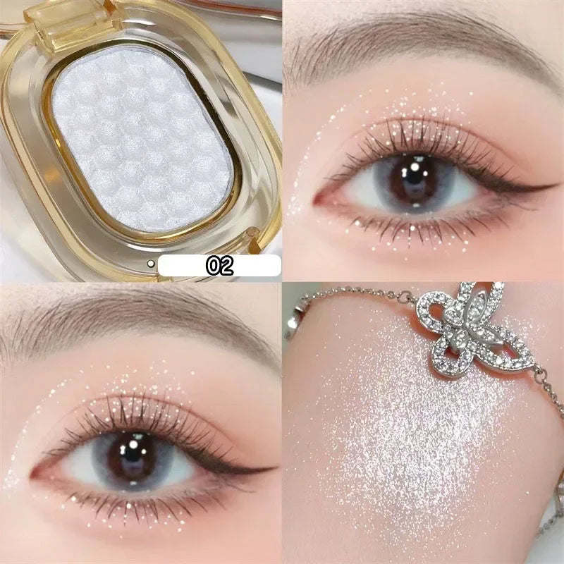 High Light Eyeshadow Makeup Palette Chameleon Gradient Color Gliter for Eyes Brighten Face Shimmer Eyeshadow Makeup Pigments Qme style2-02