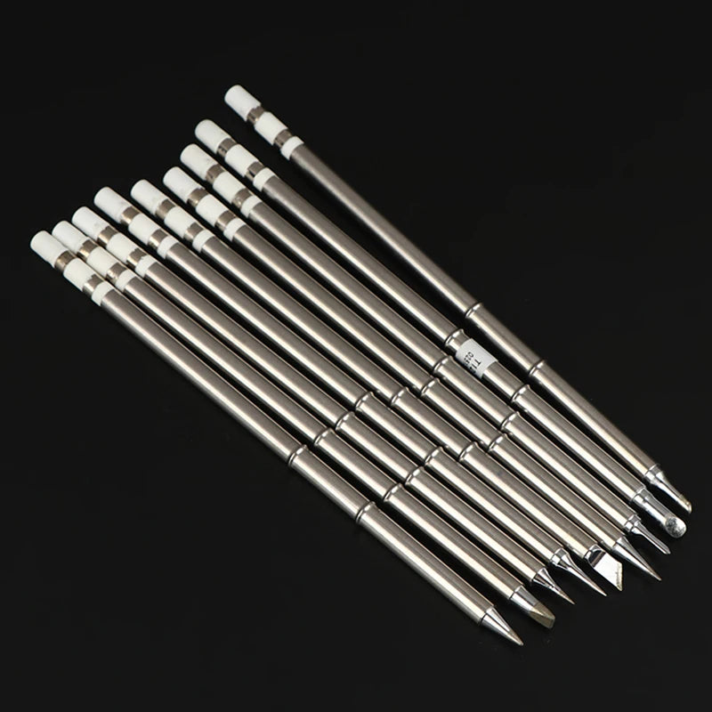 T12 Tips Soldering Iron Tip T12-K I ILS J02 JL02 KU Hakko Fx951 DIY Qme