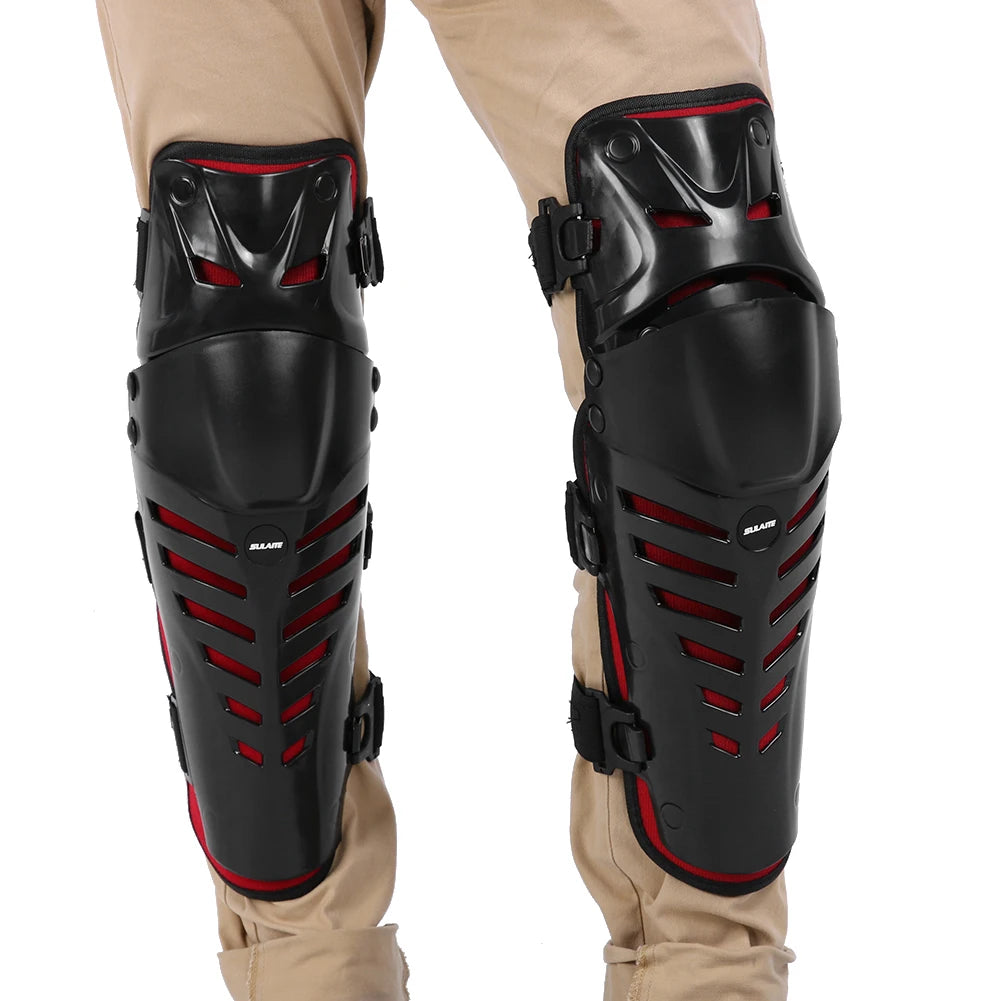 Motocross Knee Pads PE Motorcycle Protection Knee Soft Off-Road Knee Protector Motorcycle Knee Protector for MTB Riding Off-Road Qme
