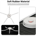 A02F-Side Brush For Roborock S7 Series S7 S7+ S7 MAXV Ultra S8 Pro Ultra S8 S8+ Q7 Max Q7 Max+ Q5 E2 E3 E4 S4 S5 S6 Parts Qme White