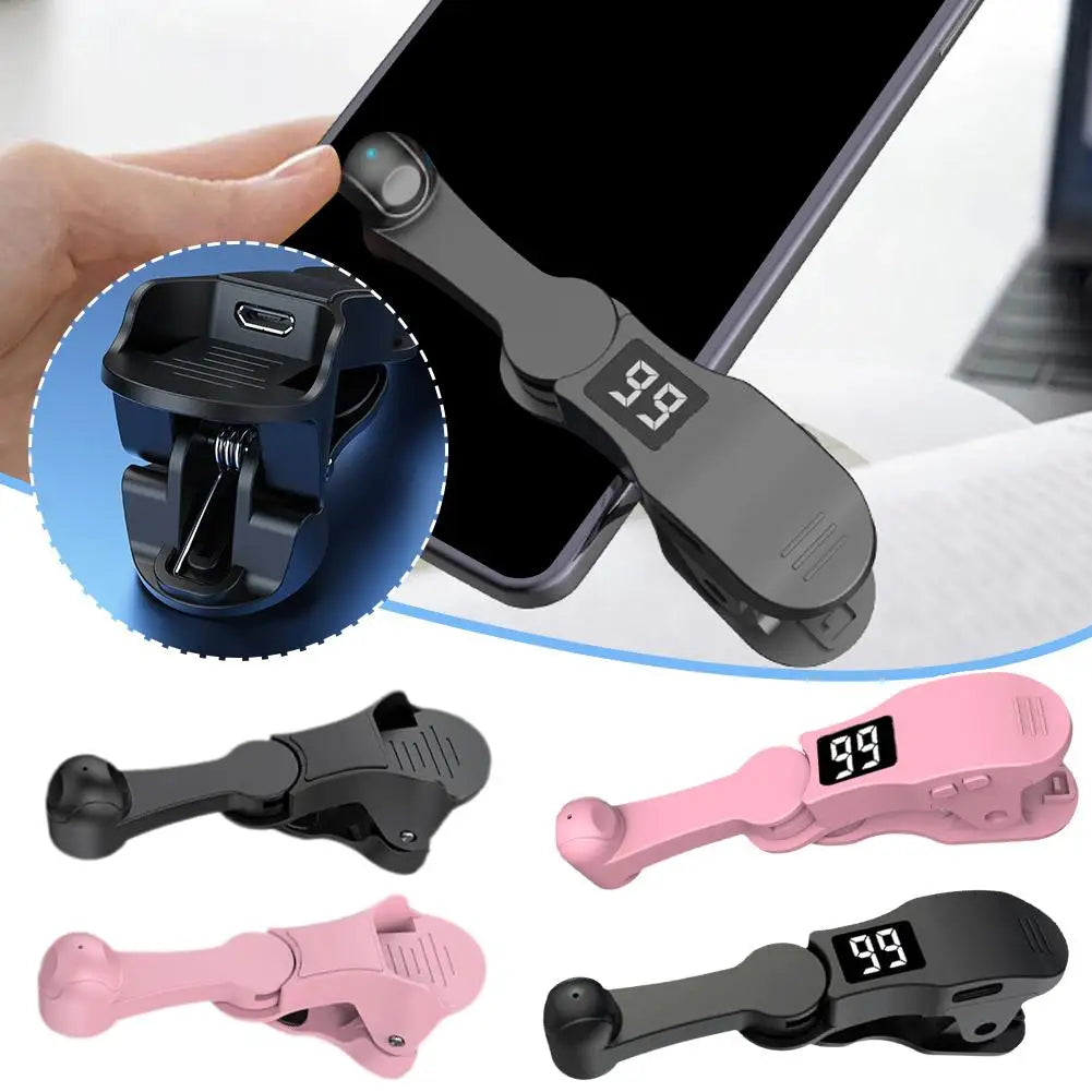 Auto Screen Clicker for Phone App Mini Simulated Finger Phone Clicking Clicker Clip-on Video Live Liker Game Screen Touch Devic Qme