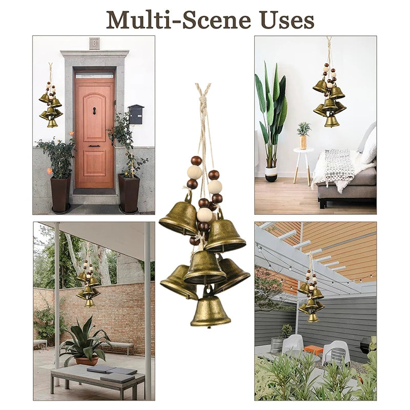 Magic Witch Wind Chimes Bell Hanging Decor Bells Door Protection Qme