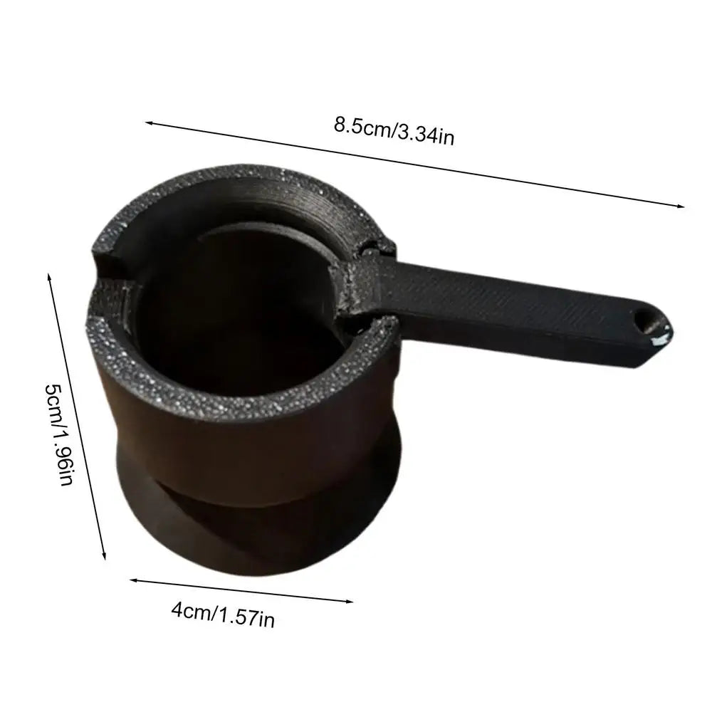 Bottle Lid Opener Ergonomic Labour-saving Kitchen Gadget Hand Tool Qme Black