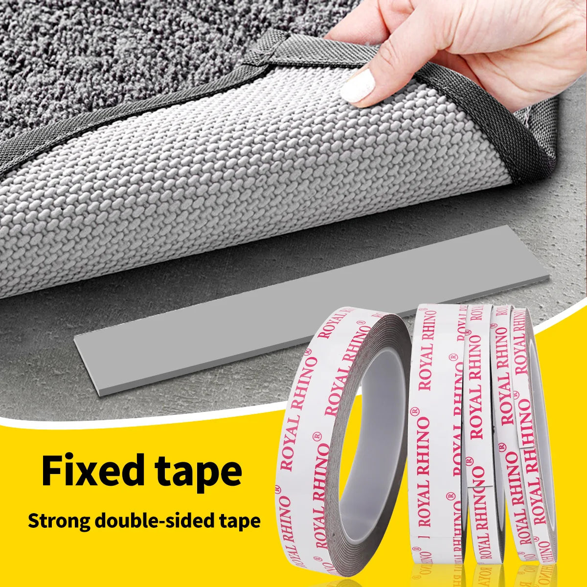 450CM Extra Strong Double Sided Tape Adhesive Car Special Tear Off Without Leaving Traces High Viscosity Mounting Fixing Sticky Qme